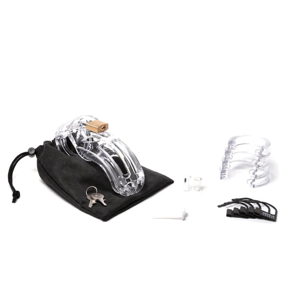 The Curve Cock Cage Kit - Clear