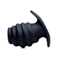 Hive Ass Tunnel Ribbed Hollow Plug - Med