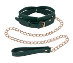 Indica Cutout Collar and Leash