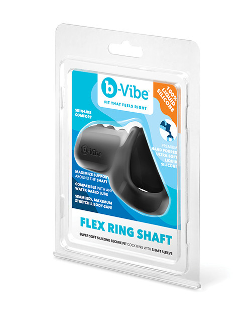 FLEX RING SHAFT - SILICONE COCK RING & BALL STRETCHER