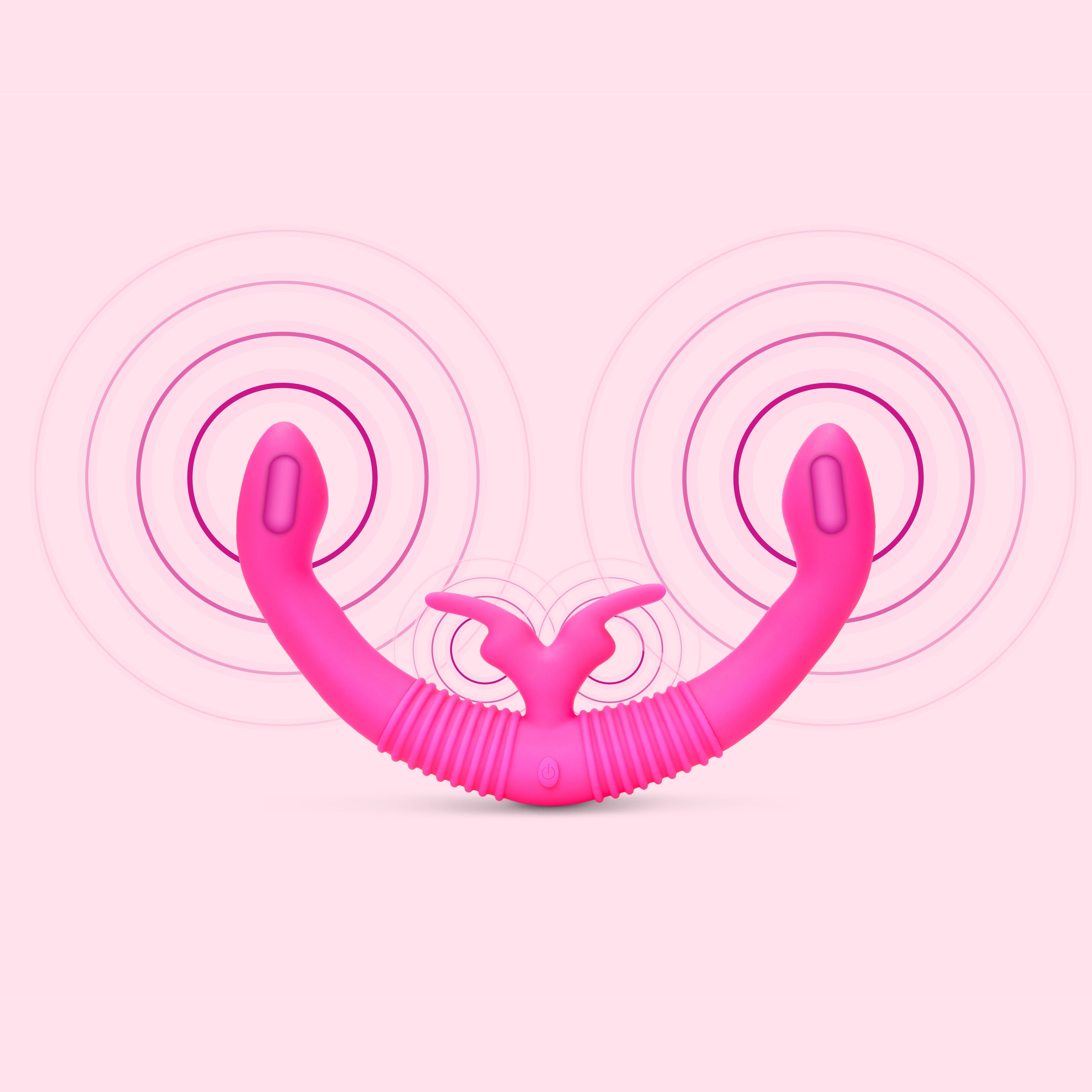 Together Couples Dual Rabbit Vibrator
