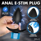 Anal Plug & Head Teaser E-Stim Kit w/ remote