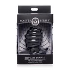 Hive Ass Tunnel Ribbed Hollow Plug - Med