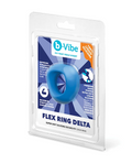 FLEX RING DELTA - SILICONE COCK RING - BLUE