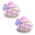 Pastel Celestial Fairycore Mushroom Breast Pasties