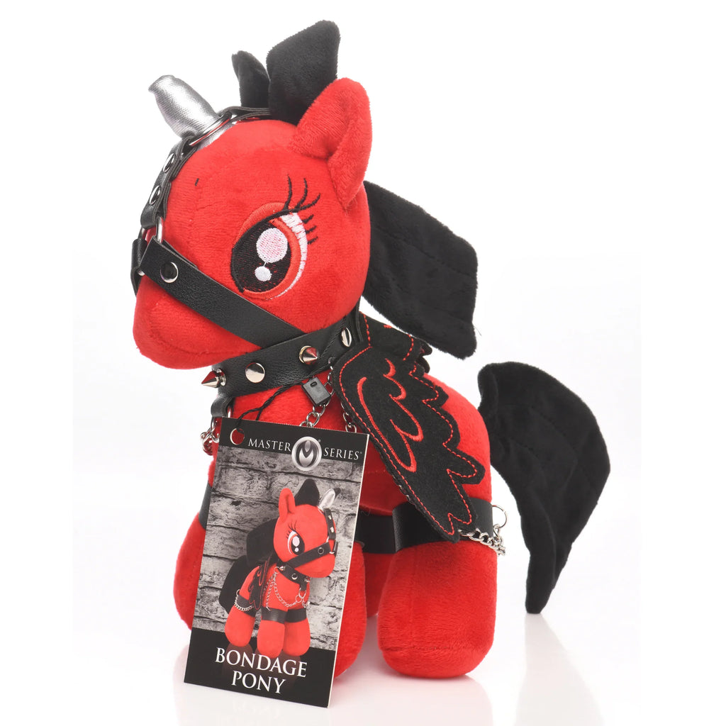 Scarlet Chainheart Bondage Pony