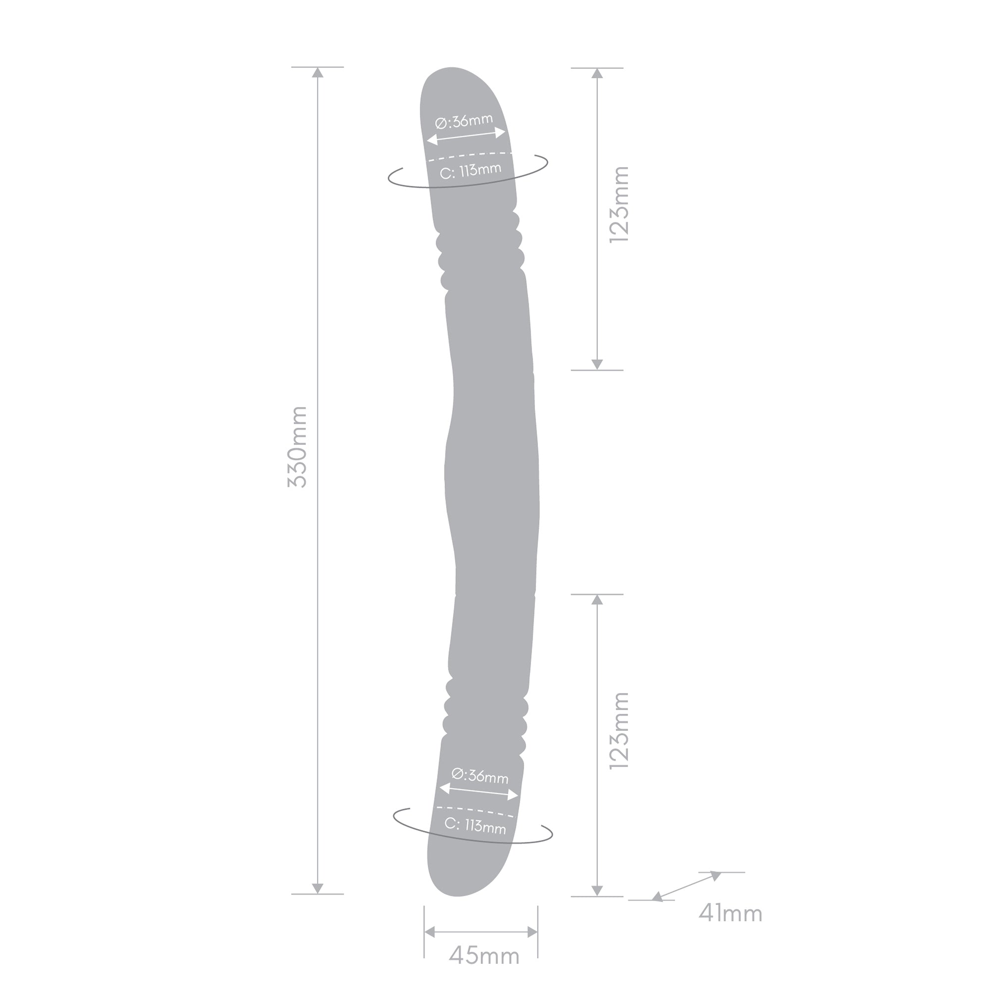Double Delight Dual-Ended Thrusting Vibrator