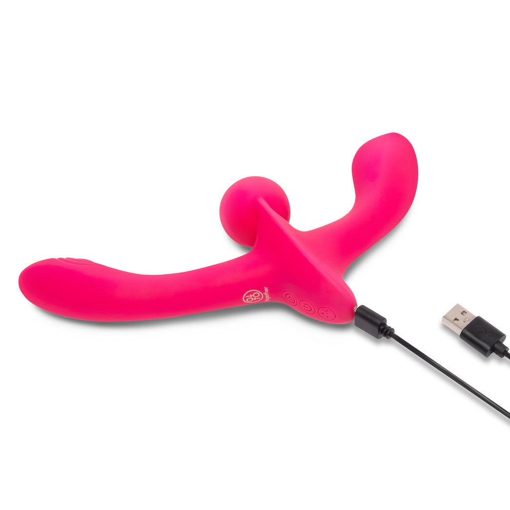 Together Toys Double Tap Couples Vibrator