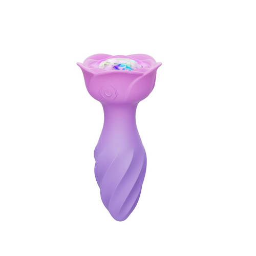 Adam & Eve Rotating Rose Plug