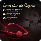 Temptasia Ardor - Silicone Ball Gag - Red