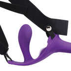 Together Lock-In Dual Vibrating Strap-On Harness