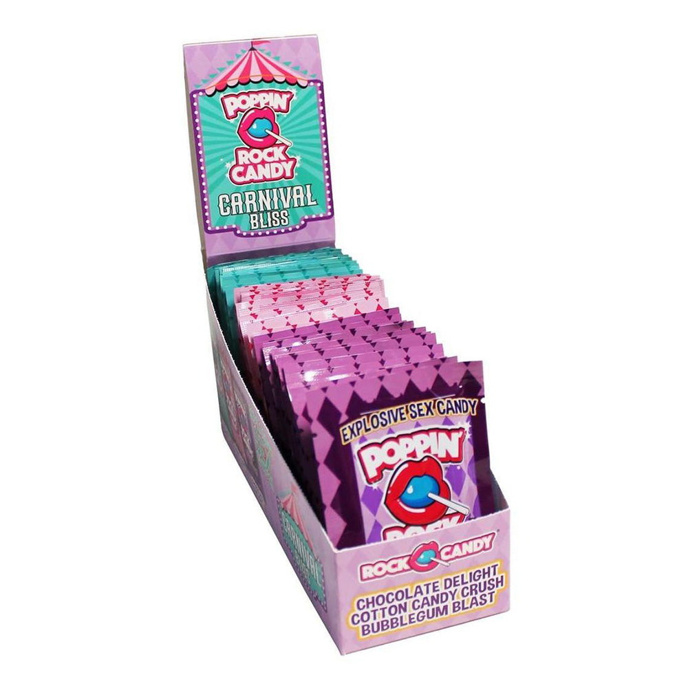Popping Rock Display 36pk - Carnival Bliss