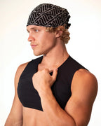 Unisex Small - Mini Crop Top Sheer - Black
