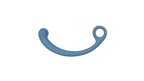 SVibe Snail AXI Spot Wand, blue lagoon