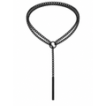 PUNK-O-RING Double-Wrap Slip Chain - Black