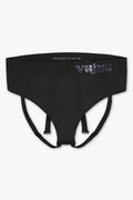 Womens Medium - JockVStrap Sheer Briefs - Black