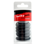 JACKER 5-STACK five-pack tube super-strong  cockrings BLACK