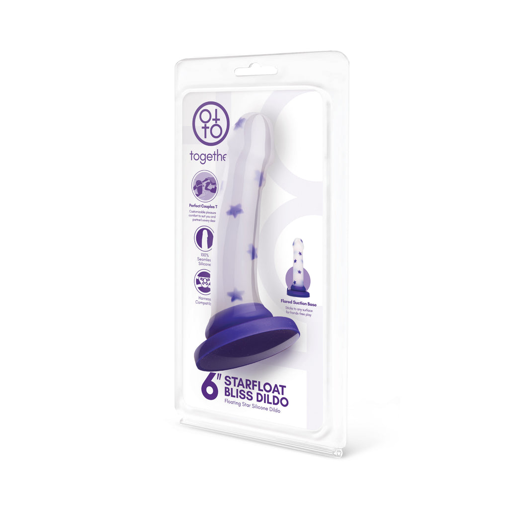 Together 6" Starfloat Bliss Silicone Dildo