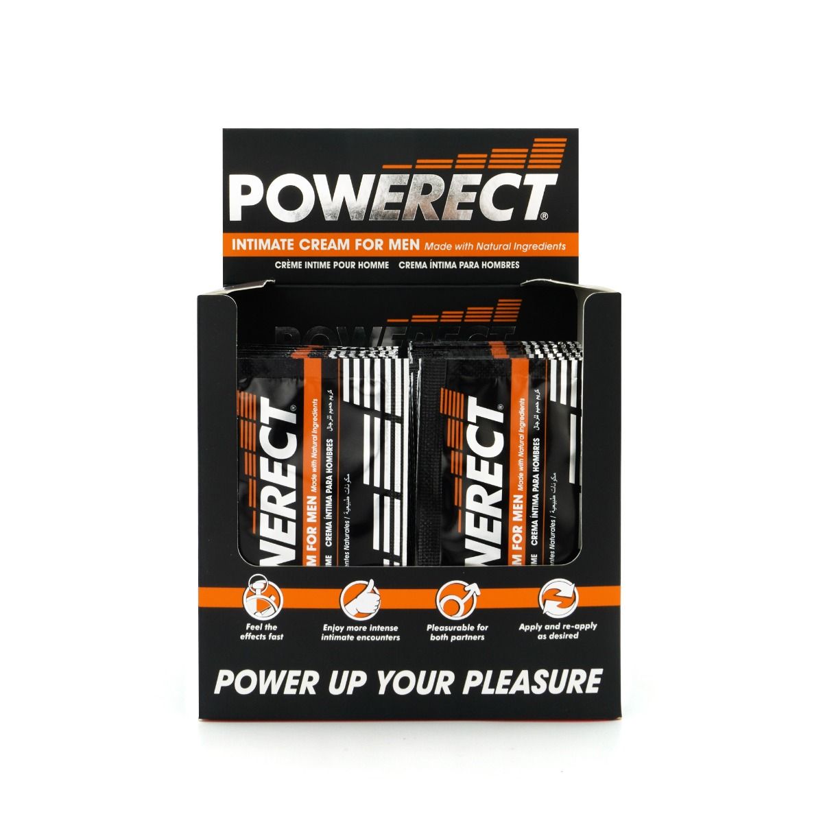 Powerect Cream Counter Top Display (54 x 5ml foils)