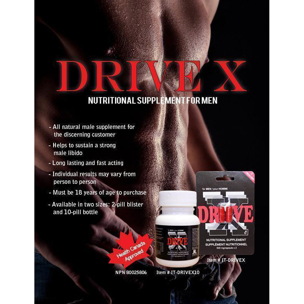 DriveX 2 packs - 12pc Box