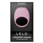 LELO LIFEGUARD™ Originals Soft Pink Vibrating Ring