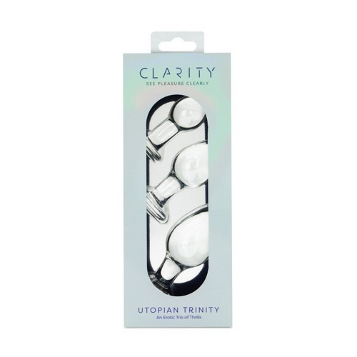 Clarity - Glass Dildo - Utopian Trinity