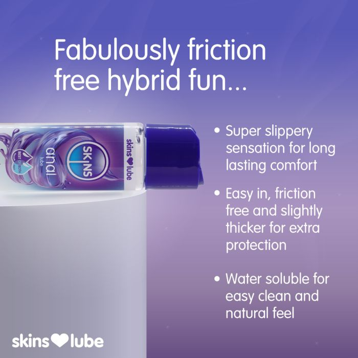 Skins Anal Hybrid Silicone/Water 4.4oz