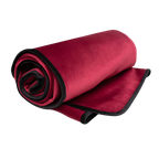 Fascinator Lush Throw  Merlot Microvelvet - King Size