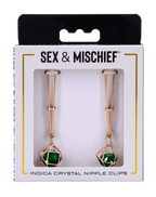 Indica Crystal Nipple Clips