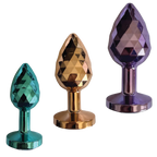 Dragon Pearls – Progressive Metal Anal Plug Set (Small • Medium • Large)
