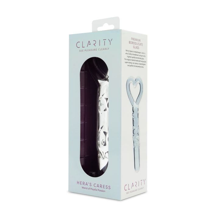 Clarity - Glass Dildo - Hera's Caress