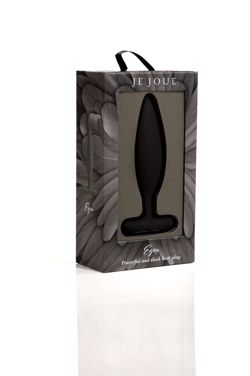 Egon Vibrating Butt Plug Black