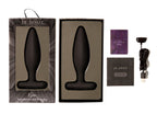 Egon Vibrating Butt Plug Black