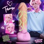 Taeon Silicone Dildo with Balls