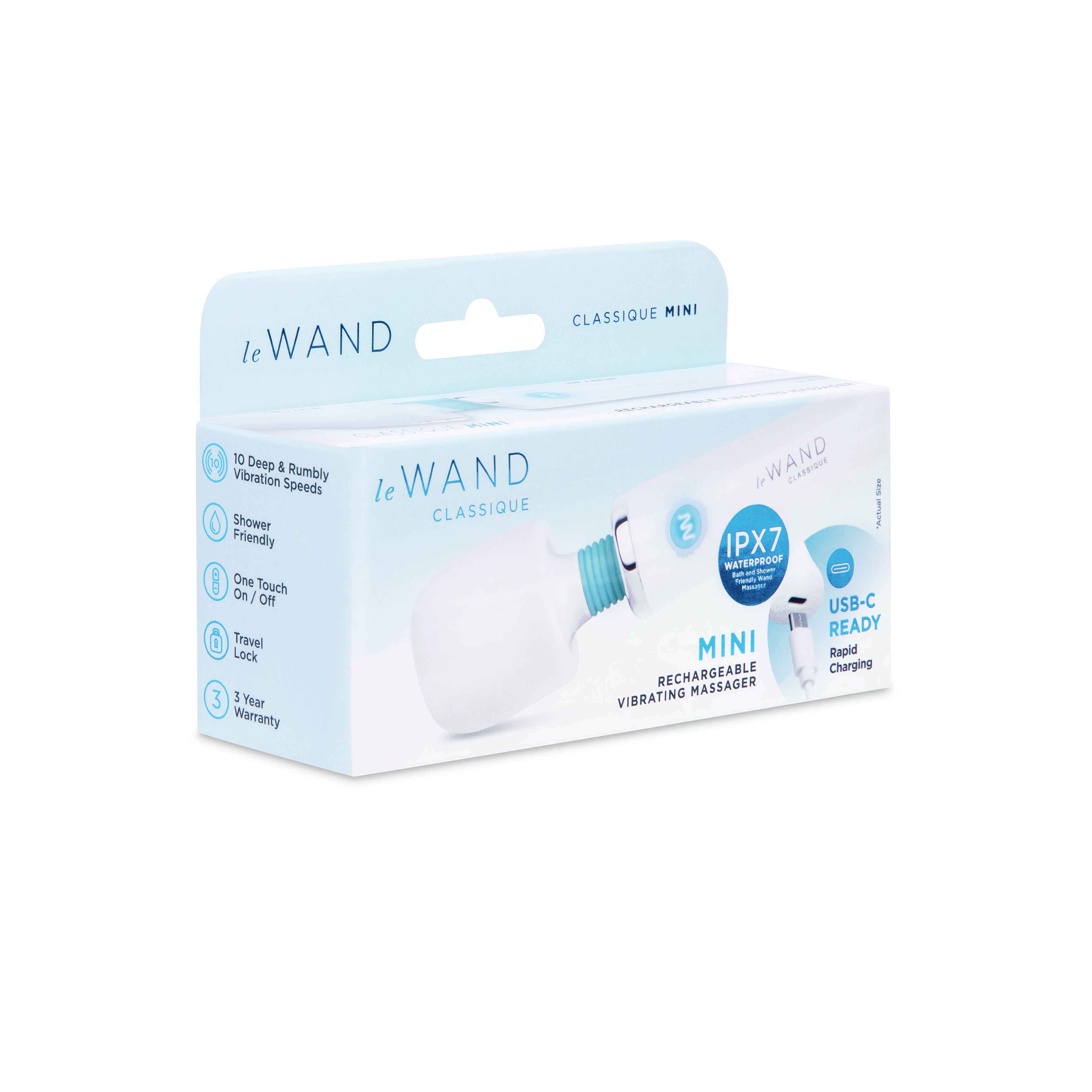 Le Wand Classique Micro Rechargeable Wand Massager