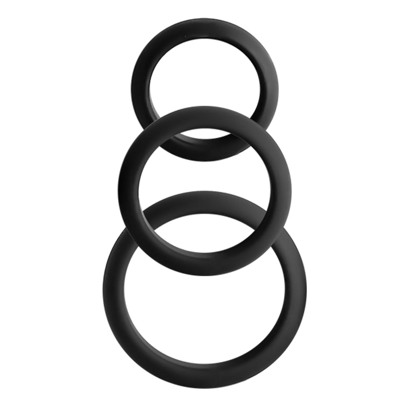 Adore U Höm - Cockring Set - Black