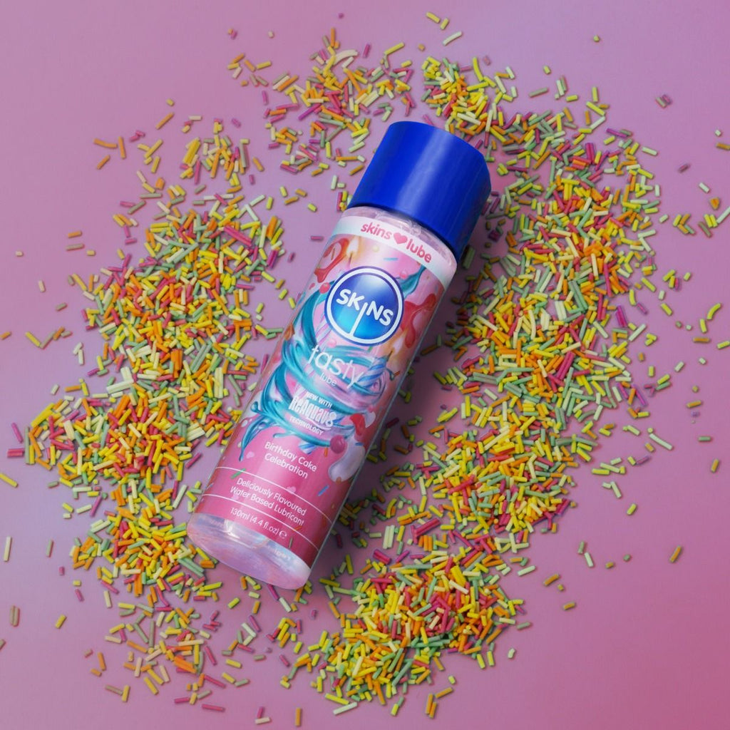 Skins Birthday Cake Water Based Lubricant 4.4 fl oz