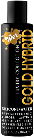 Gold Hybrid Water Silicone Blend 6 Fl. Oz./178mL