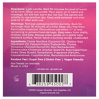 MOOD CANDLES PHEROMONE SOY MASSAGE CANDLES STRAWBERRY & CHAMPAGNE 4OZ