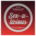 MOOD CANDLES Sex-a-licious - Pheromone Massage Candle Ravenous Raspberry 4oz | 113g