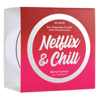 MOOD CANDLES NETFLIX & CHILL - PHEROMONE MASSAGE CANDLE BERRY YUMMY 4OZ | 113G