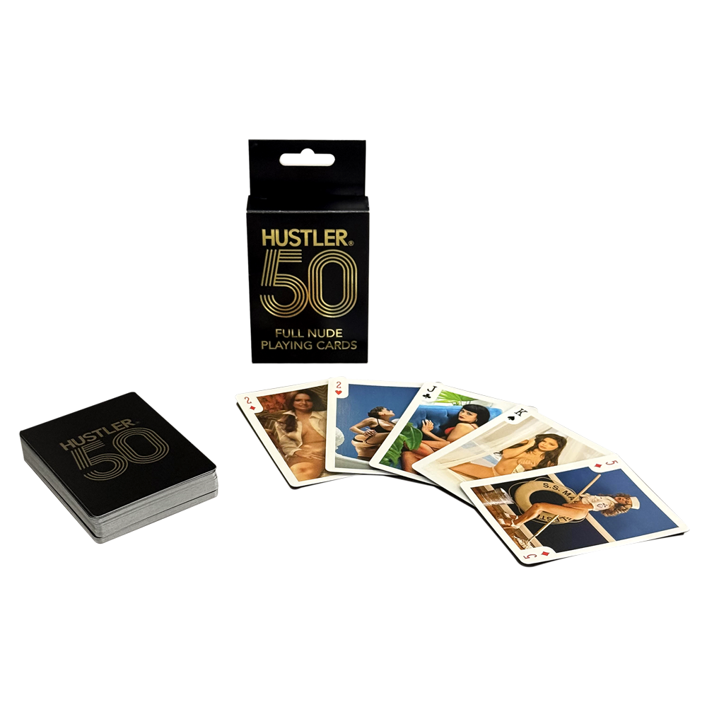 Hustler 50 - Full Nude Playing Cards