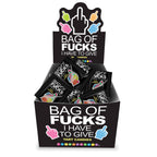 "Bag of Fucks I Have to Give" candies Display of 100