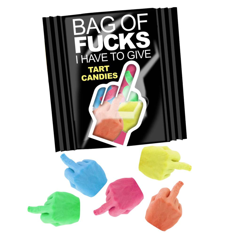 "Bag of Fucks I Have to Give" candies Display of 100