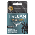 Trojan Bareskin Raw Condoms - 3pk