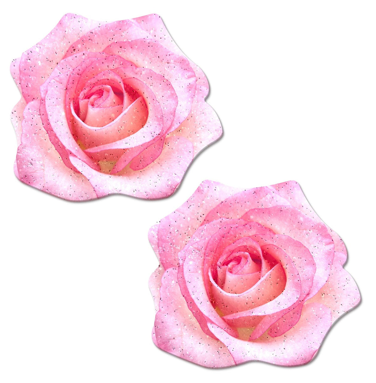 Glitter Velvet Blooming Rose - Pink
