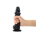SLIDING SKIN REALISTIC DILDO BLACK XXL