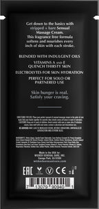 Stripped + Bare Massage Cream .34oz