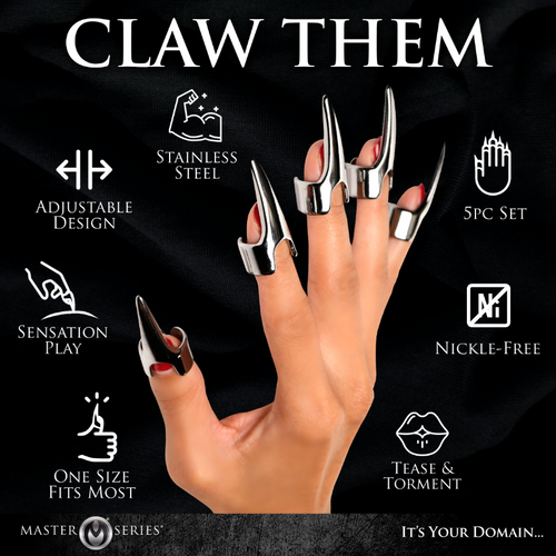 Clawed 5pc Sensation Play Rings