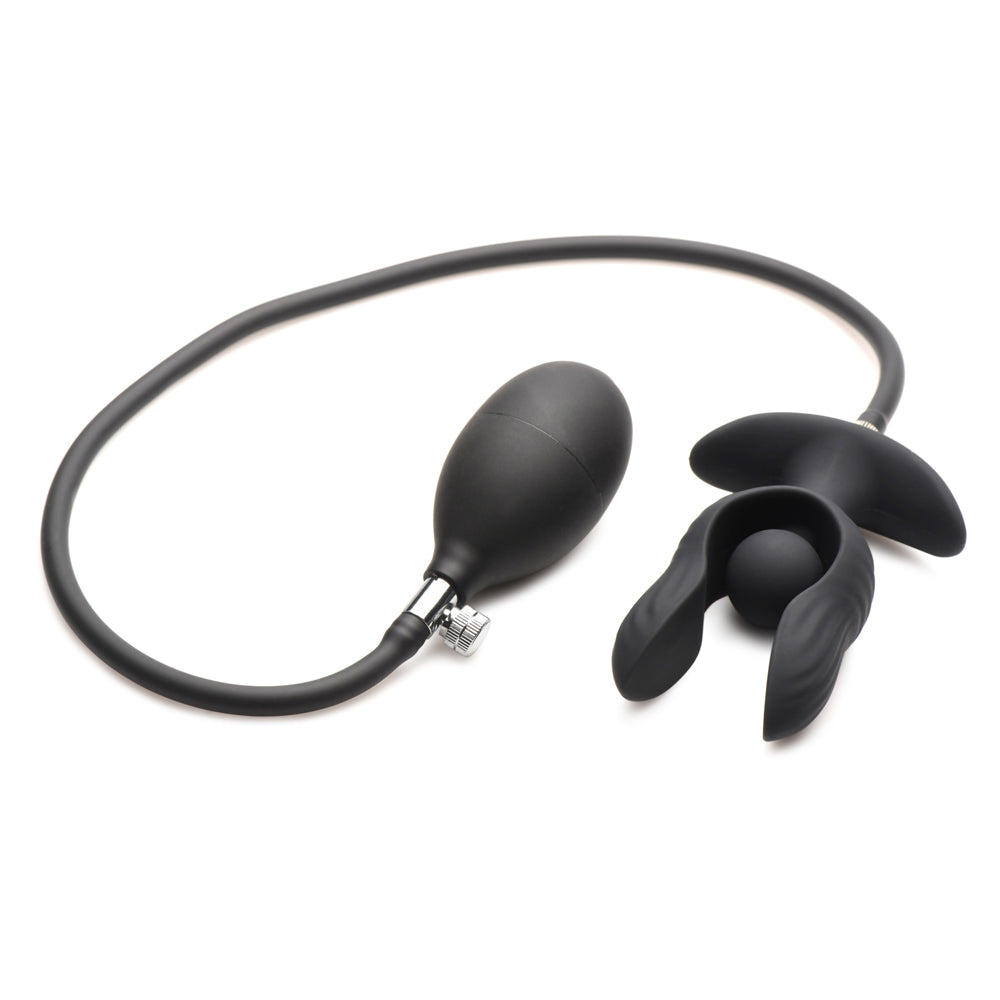 Dark Pearl Inflatable Vibrating Butt Plu